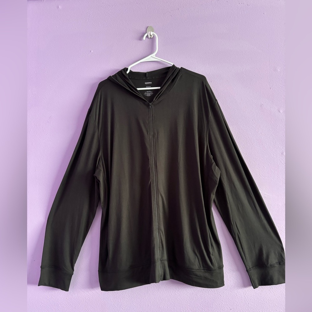 Sonoma Black Full-Zip Hoodie